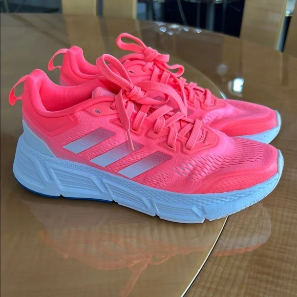adidas | Shoes | Adidas Womens Neon Pink Running Shoes